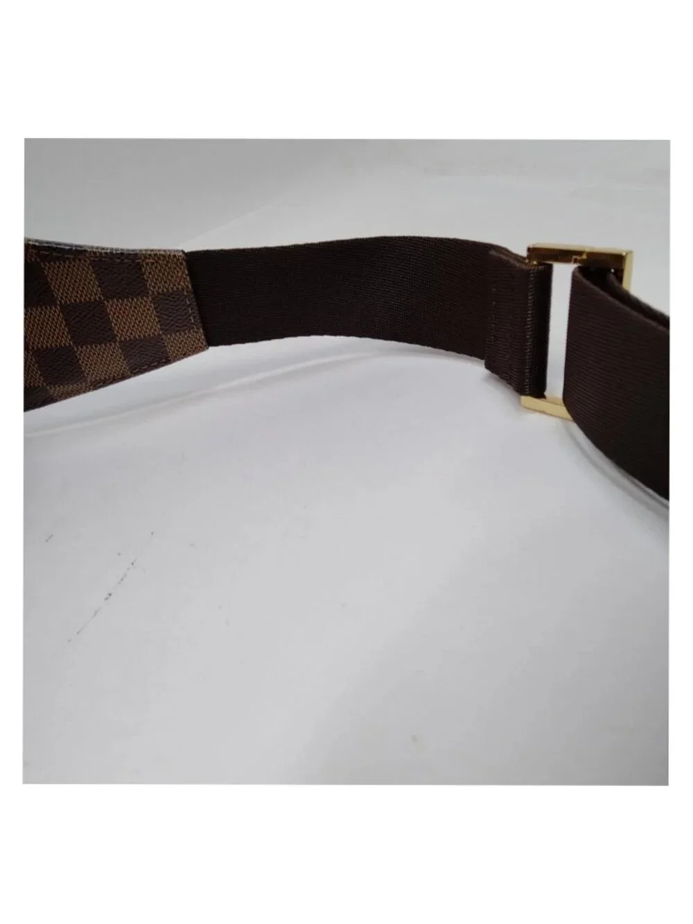 Authentic Louis Vuitton Geronimos Damier Ebene Sling Bag Crossbody Belt Bag